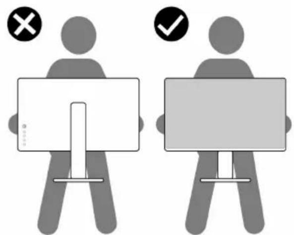 ALIENWARE AW3821DW - Handhabung und Bewegung Ihres Monitors - 2