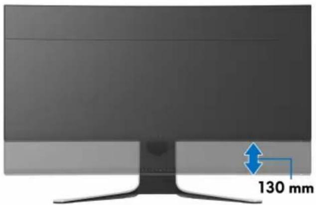 ALIENWARE AW3821DW - Höhenverstellung - 2