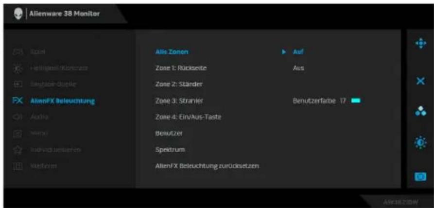 ALIENWARE AW3821DW - Zone 4: Ein-/Aus-Taste - 1