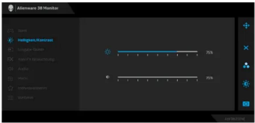ALIENWARE AW3821DW - Helligkeit/ Kontrast - 1