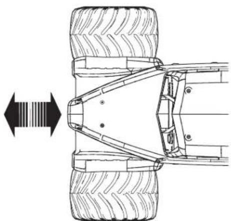 Losi LMT - STEERING TRIM - 1