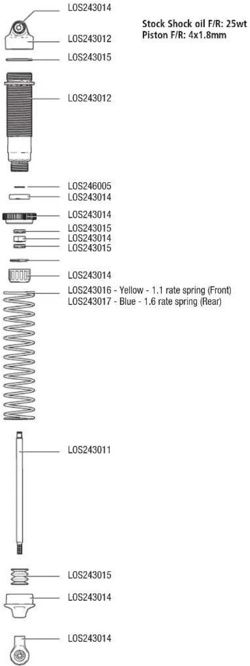 Losi LMT - REFILLING/BLEEDING SHOCKS - 4