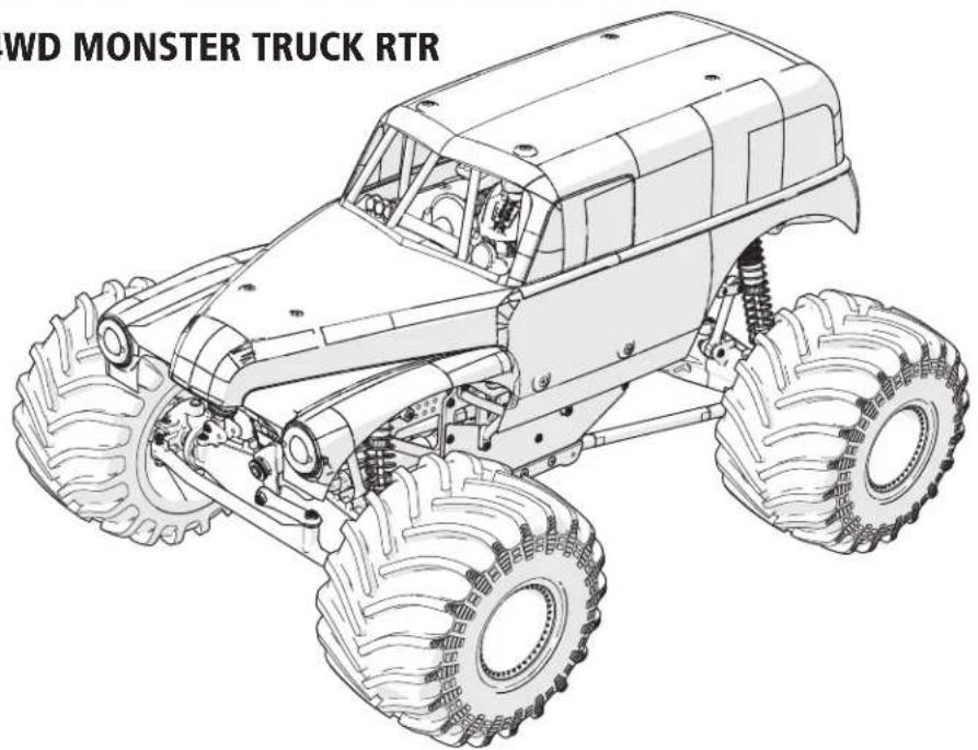 Losi LMT - LMT SOLID AXLE 4WD MONSTER TRUCK RTR - 1