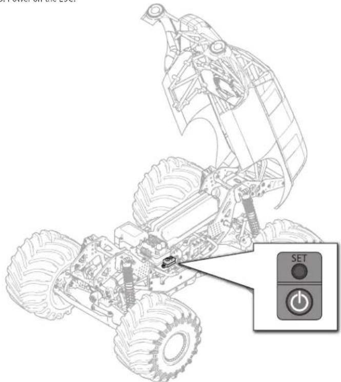 Losi LMT - POWERING ON THE VEHICLE - 1