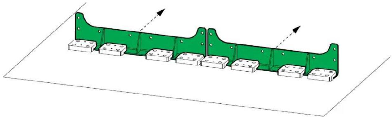 APC GVSMODBC9 - Installieren der erdbebensicheren Verankerung (Option) - 4