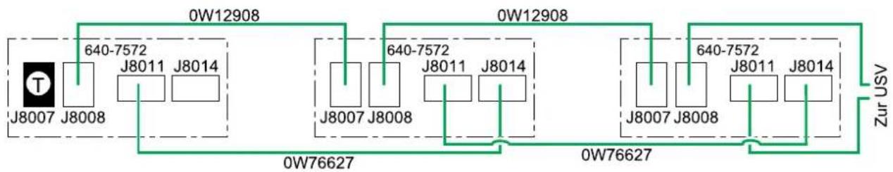 APC GVSMODBC9 - Anschließen der Signalkabel - 2