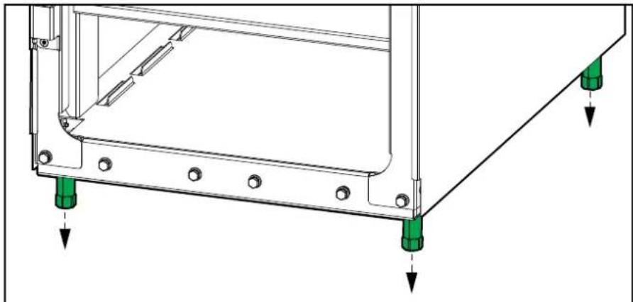 APC GVSMODBC9 - Verbinden des modularen Batterieschranks 1 und der angrenzenden USV - 2