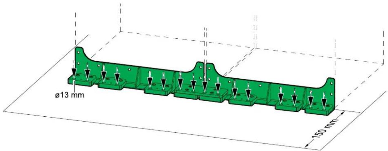 Ø13 mm 150 mm