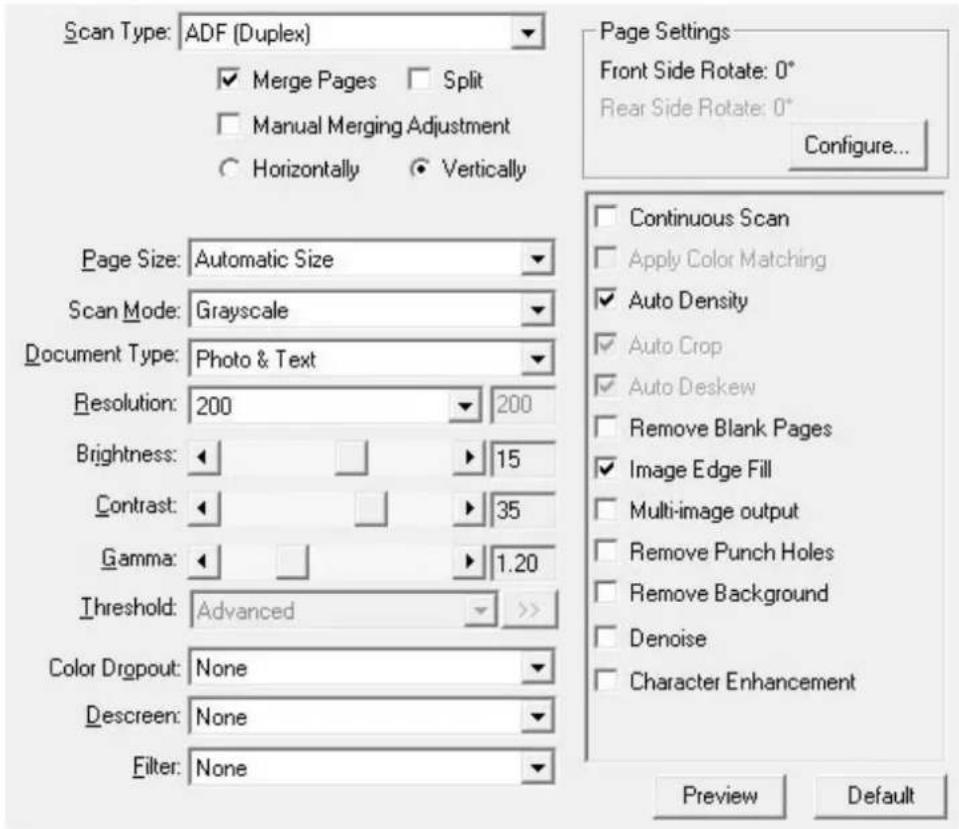 PLUSTEK MobileOffice AD480 - Scanning from the Icon in the Left Side of the DocAction Window - 2