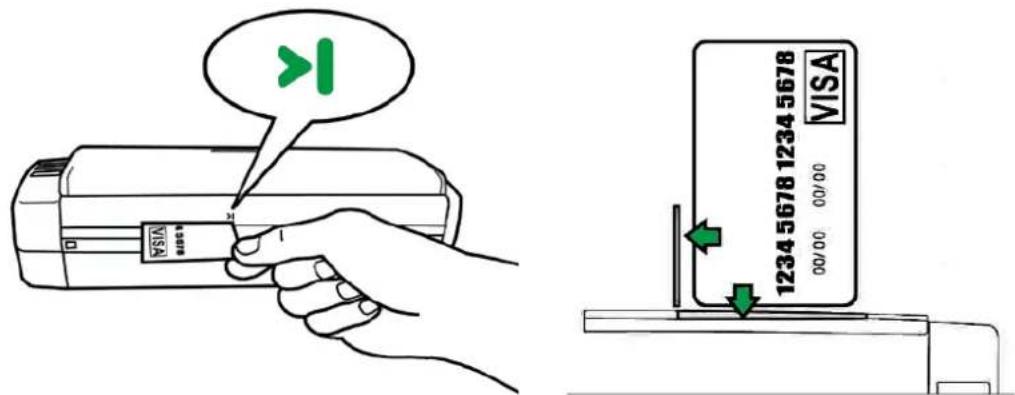 PLUSTEK MobileOffice AD480 - LOADING PLASTIC CARDS - 1