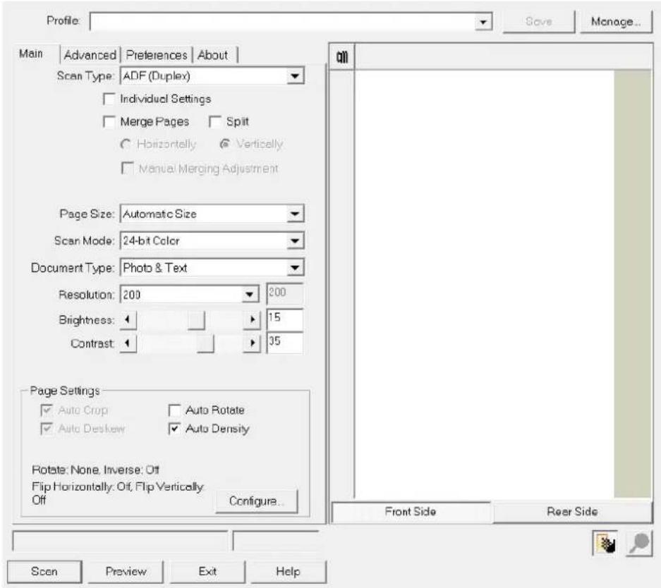 PLUSTEK MobileOffice AD480 - Scanning from NewSoft Presto! BizCard: - 1