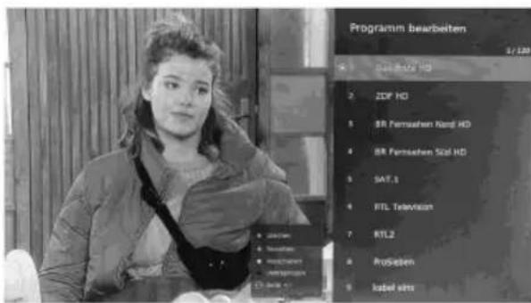 XORO HTL 2276 - Programm bearbeiten - 1