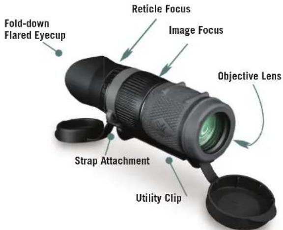 Vortex Recce - The Vortex® RECCE Pro® Tactical Monocular - 1