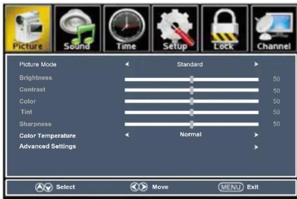 Avera Equinox 50EQX10 - - Advanced Settings - 1