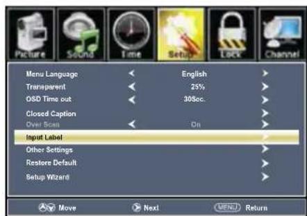Avera Equinox 50EQX10 - OSD Time Out - 2