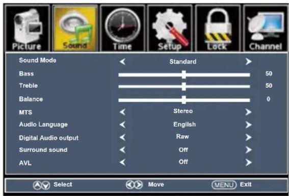 Avera Equinox 50EQX10 - - Audio Language - 1