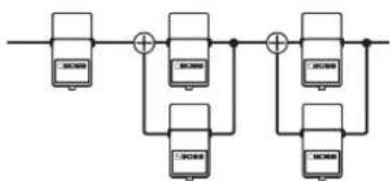 BOSS ES-8 - Parallele Verbindung - 1