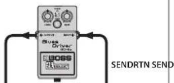 Blues Driver BOSO SENDRTN SEND