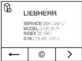 LIEBHERR CNef 4735-21 - WARNING - 2