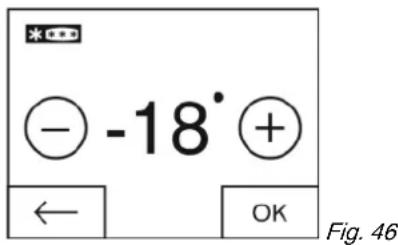 LIEBHERR CNef 4735-21 - Setting the temperature - 1