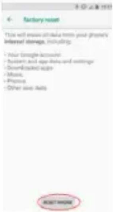 LOGICOM Le Hola FR - Reset the device by setting menu : - 7
