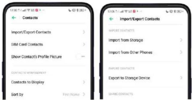 Realme C2 - 7.6.5.Manage Contacts - 1