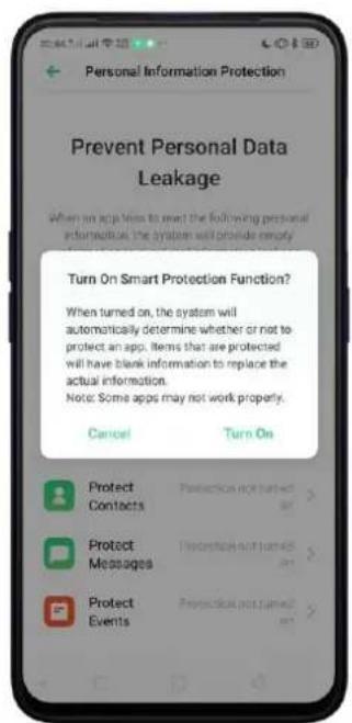 Realme C2 - Protect Personal Information - 5