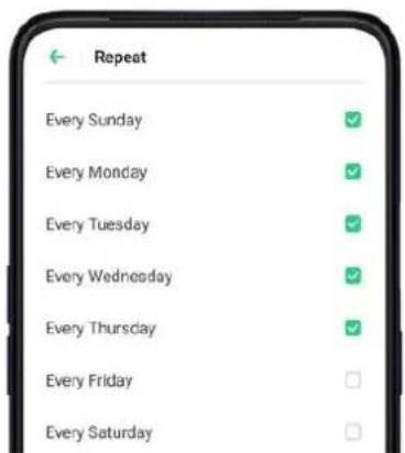 Realme C2 - Preset Device On/Off Time or Automatic On/Off - 4