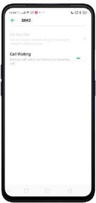 Realme C2 - Carrier's Call Settings - 4