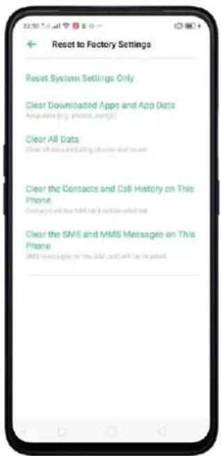 Realme C2 - Clear the SMS and MMS Messages on This Phone - 1