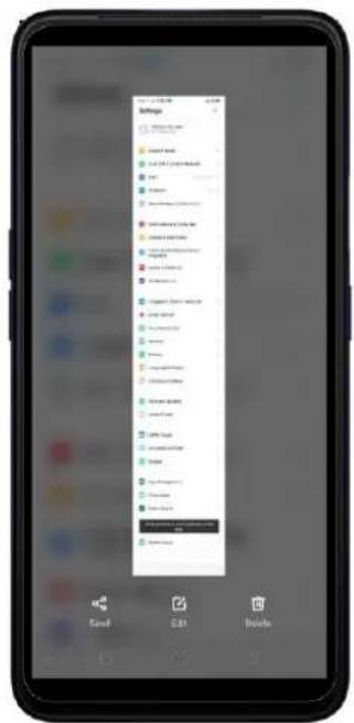 Realme C2 - Edit a screenshot - 2