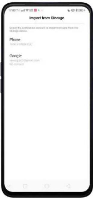 Realme C2 - Import and Export Contacts - 2