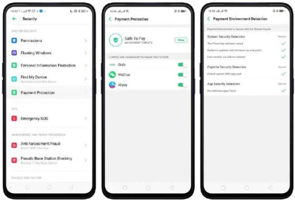 Realme C2 - Payment protection - 2