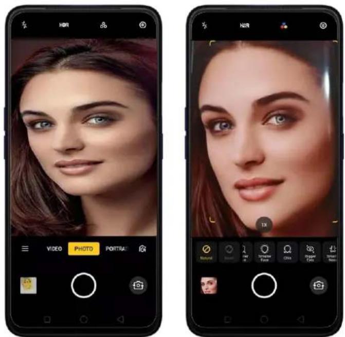 Realme C2 - Take a selfie - 9