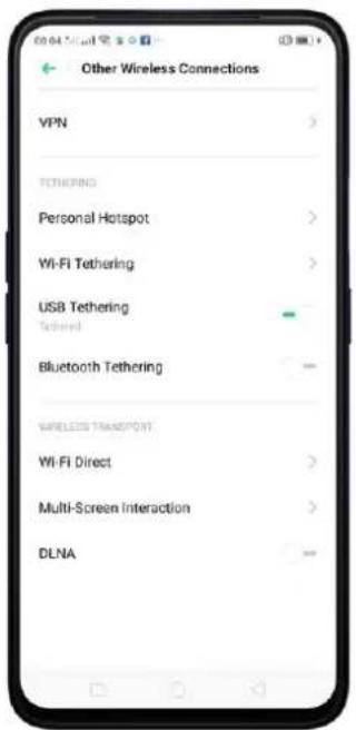 Realme C2 - Use USB Tethering. - 1