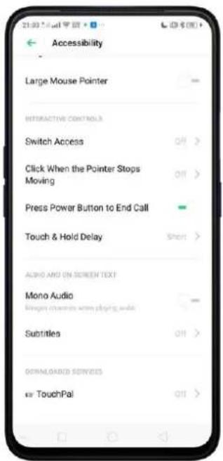 Realme C2 - Press Power Button to End Call - 1