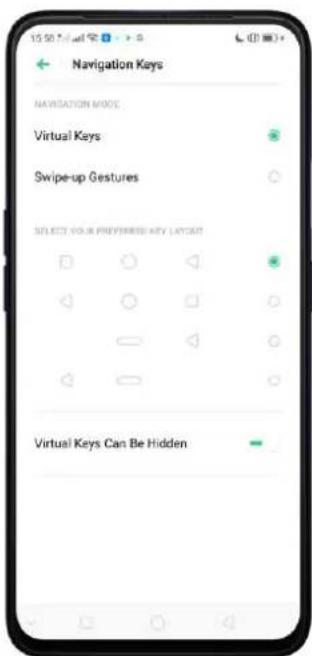 Realme C2 - Menu, Home, and Return Buttons - 5