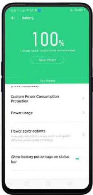 Realme C2 - Other Power Saving features - 3