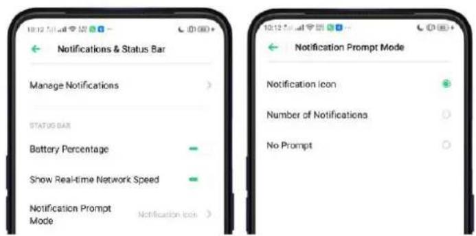 Realme C2 - Status Bar - 1
