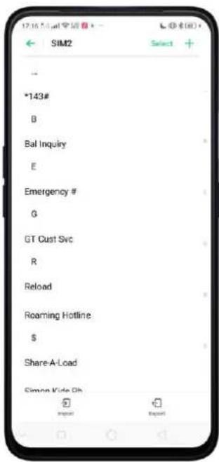 Realme C2 - Import and Export Contacts - 8