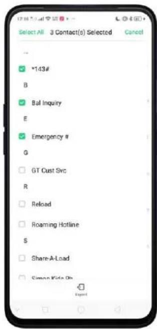 Realme C2 - Import and Export Contacts - 9