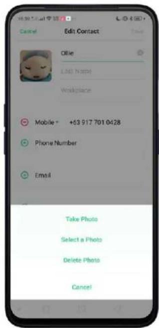 Realme C2 - Edit and Delete a Contact - 6