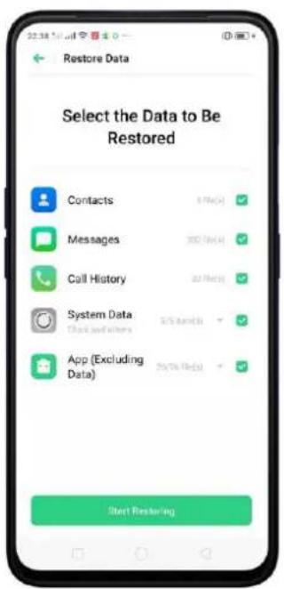 Realme C2 - Restore your realme smartphone from Local backup - 2