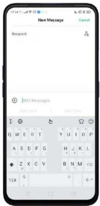 Realme C2 - Keyboard Layout - 2