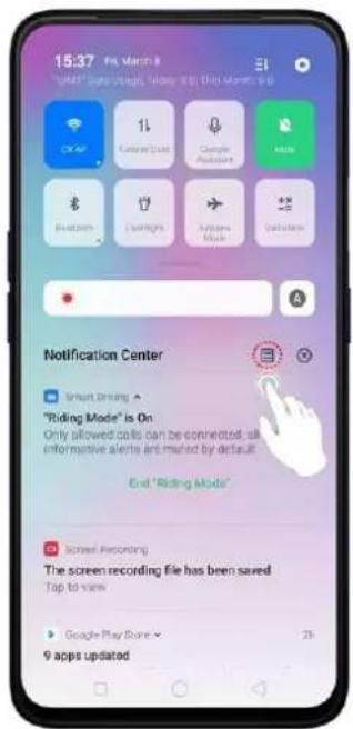 Realme C2 - Notification Center - 1