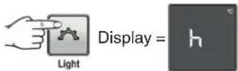 LIEBHERR WKt 5552-22 - Adjusting the display brightness - 4