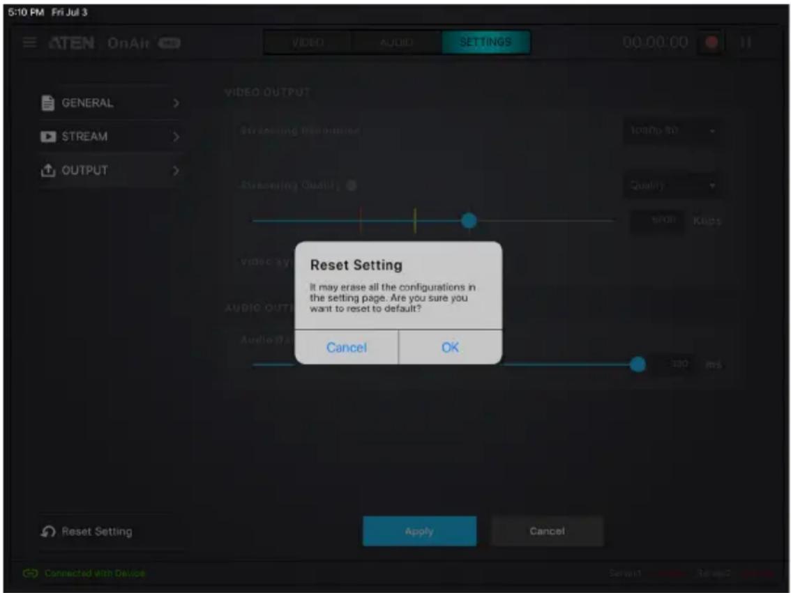 ATEN UC9040 - Reset Settings - 1