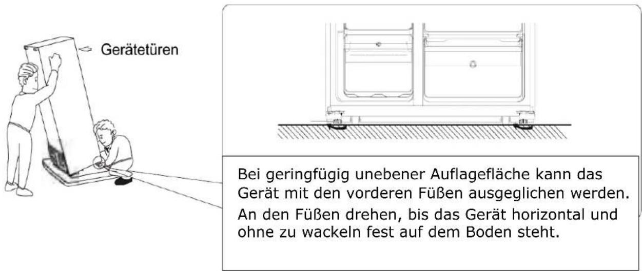 Exquisit SBS 110-4X A+ - Nivellieren - 1