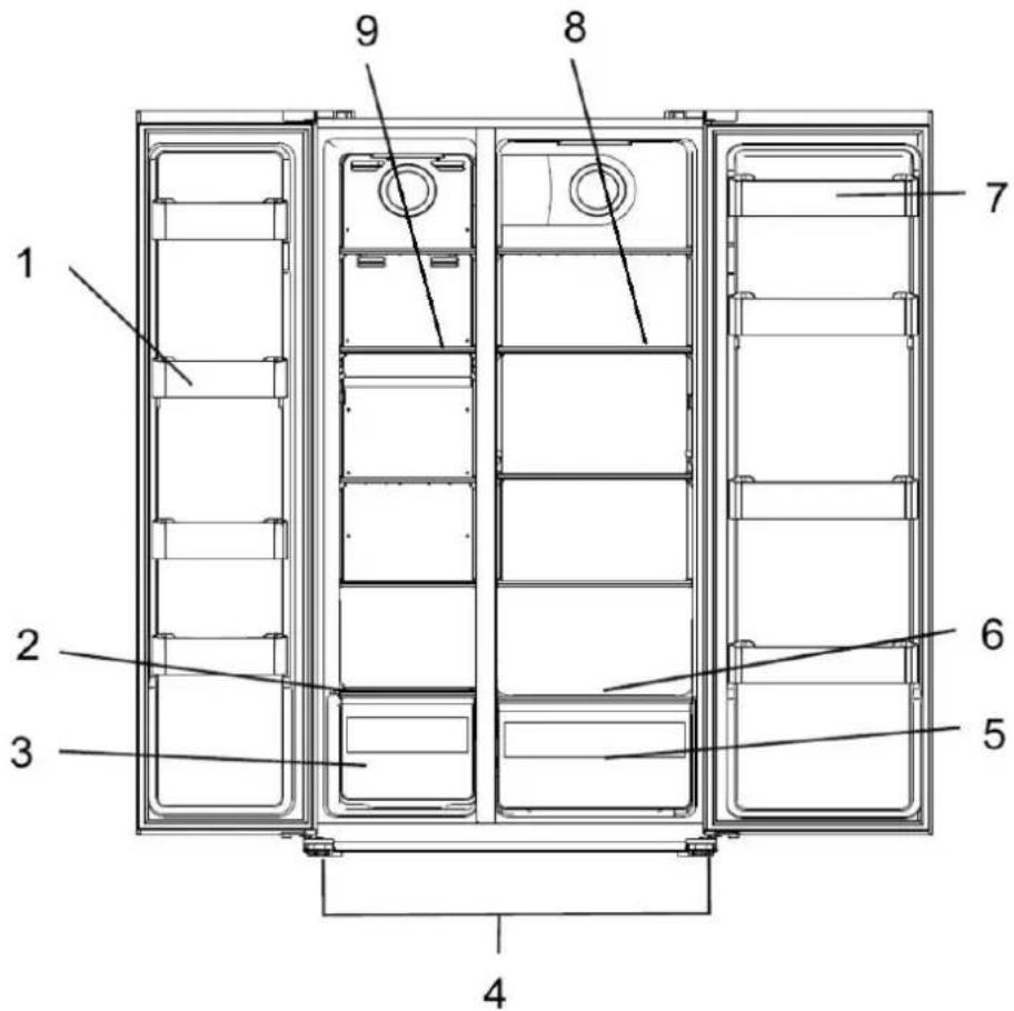 Exquisit SBS 110-4X A+ - Bezeichnung - 1