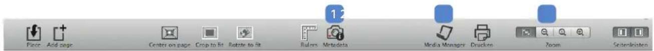 LaserSoft Imaging PrinTao 8 - Horizontal toolbar - 1